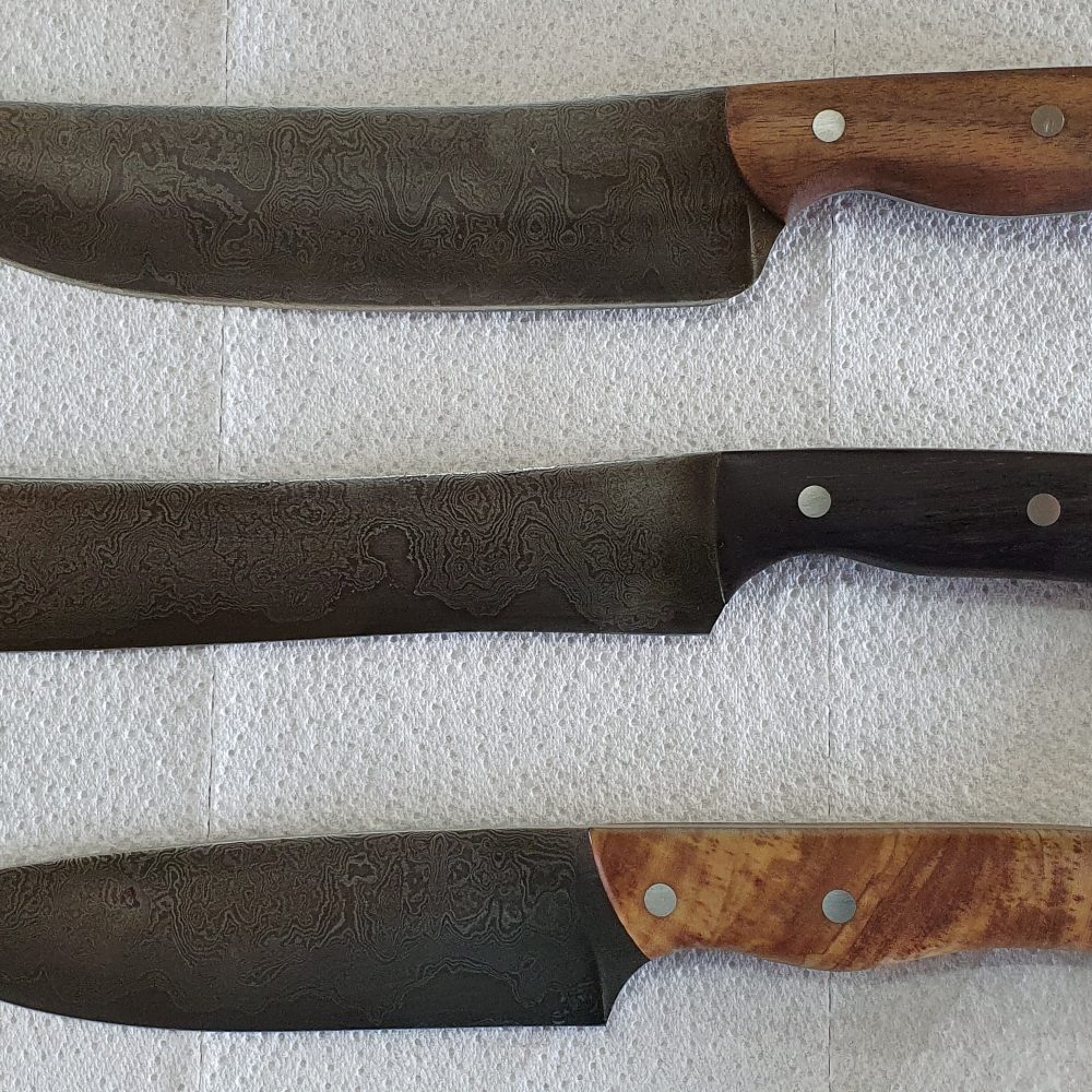 Schmiede-Kurse: Fertige Messer von Teilnehmern, Foto 22 