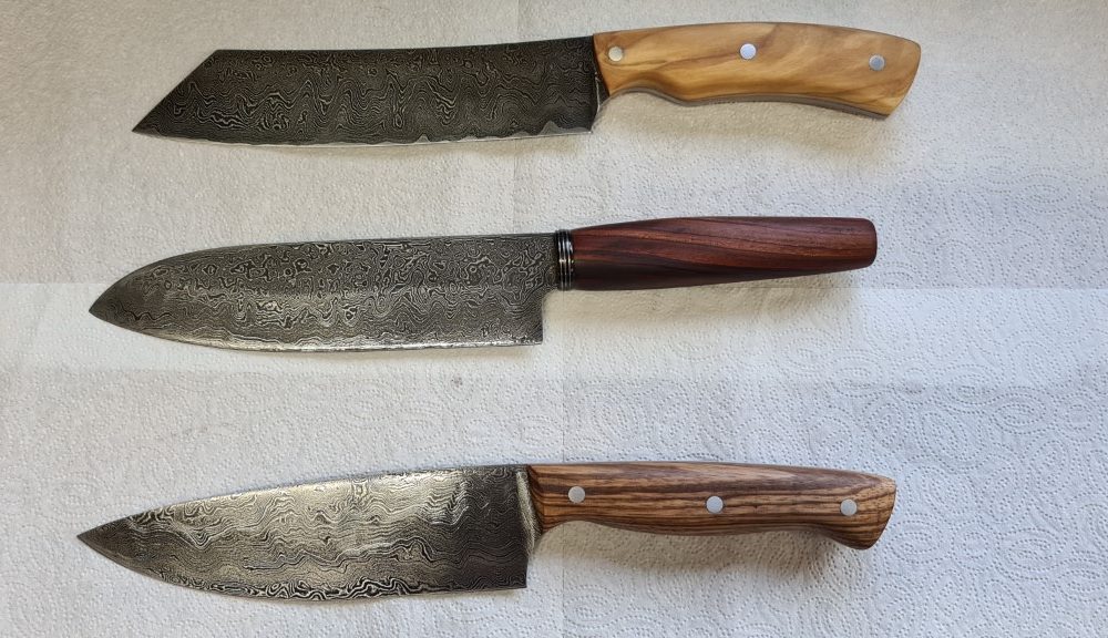 Schmiede-Kurse: Fertige Messer von Teilnehmern, Foto 31 